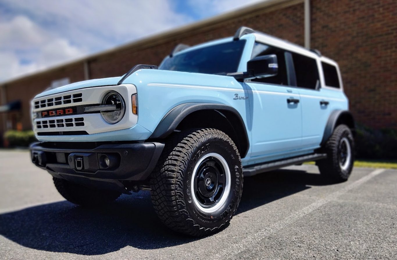 Ford Bronco with Full Front PPF and 5-Year Ceramic Coating Full front PPF and Ceramic Coating on Ford Bronco